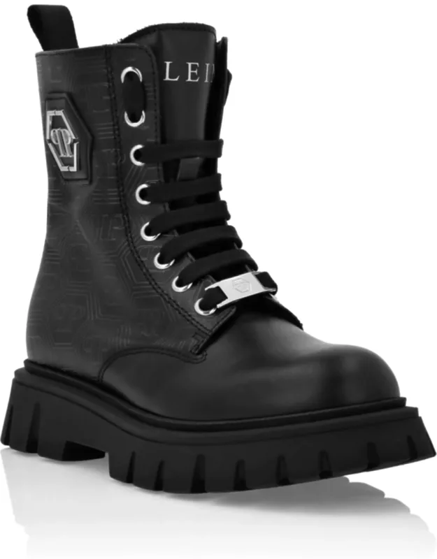 Nappa Leather Mid Boots