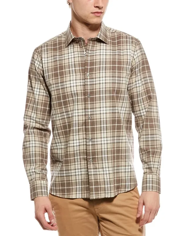 Heathered Weekend Plaid Shirt