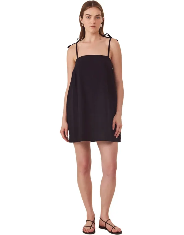 Square Neck Mini Dress Cover-up