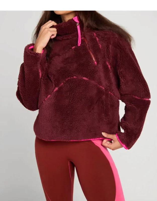 Half Baked Fleece Pullover Sweater