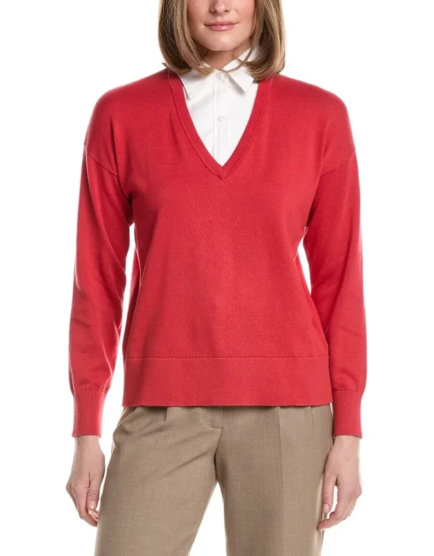 Removable Collar Sweater