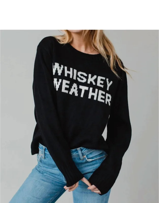 Whiskey Weather Sweater
