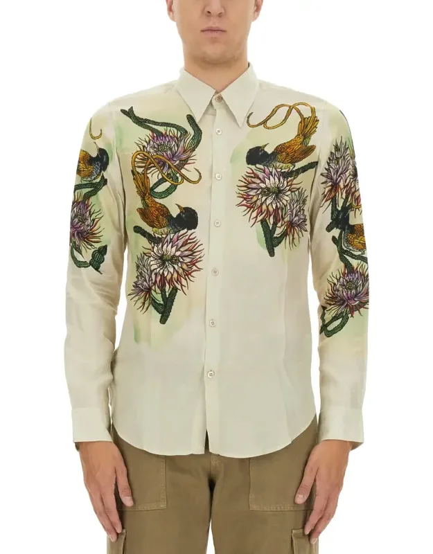 Tailored Printed Shirt