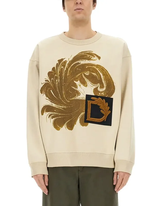Printed Cotton Sweatshirt