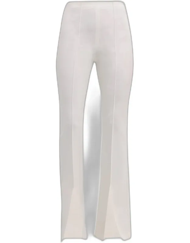 High-waisted Slit-cuff Pants