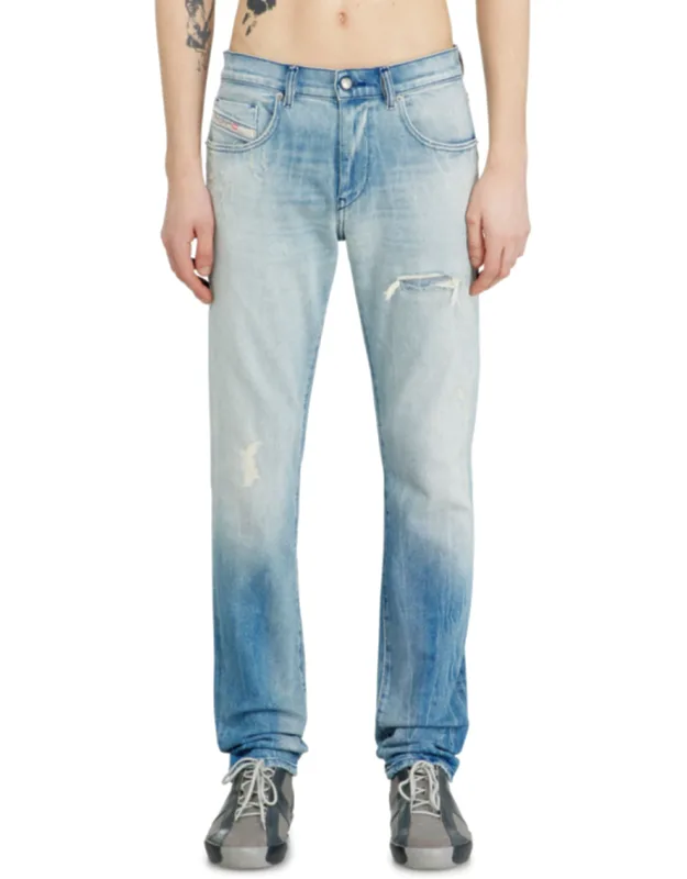 Diesel - Slim Jeans - 2019 D-strukt - Jeans - Blue