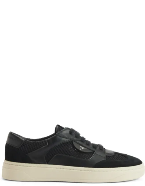 Gz94 Low-top Sneakers In Leather And Suede