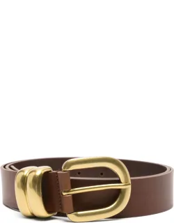 Buckle Leather Belt