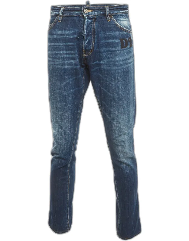 Fading Denim Slim Jeans