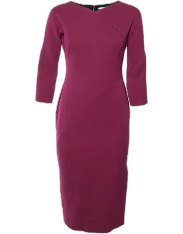 Crepe Sheath Dress