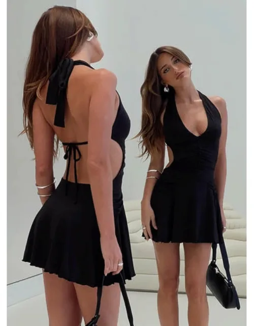 Halter Mini Dress