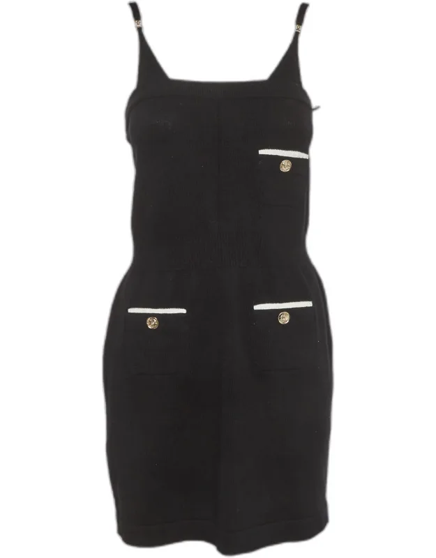 Knit Strappy Mini Dress