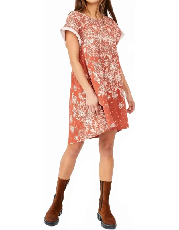 Pinwheel Mini Dress