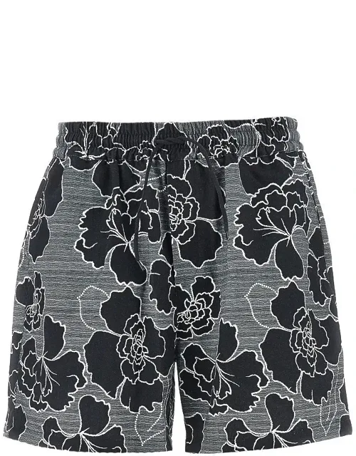 Charlie Poppy Cotton-blend Shorts