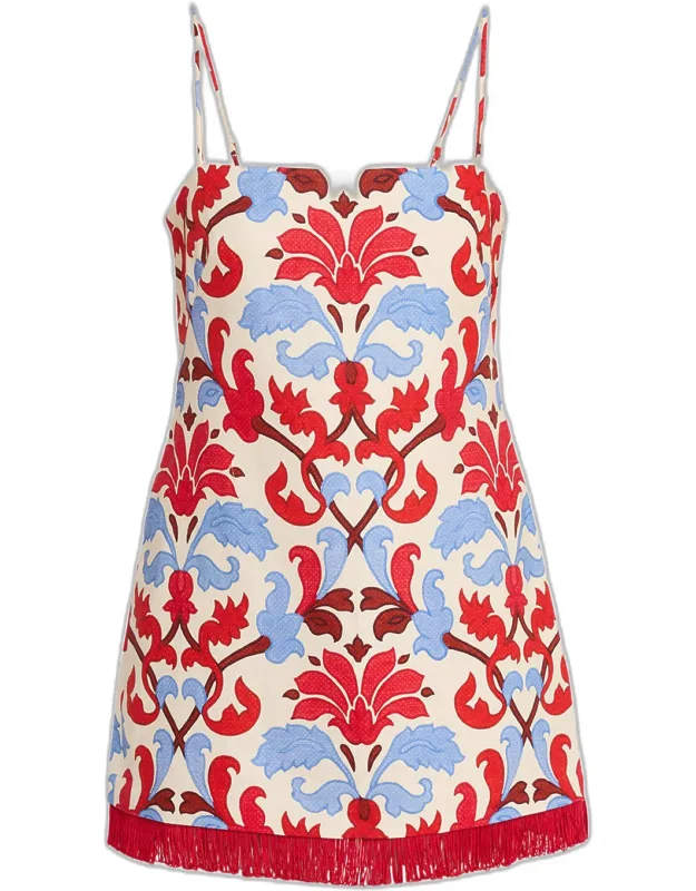 Valencia Printed Mini Dress