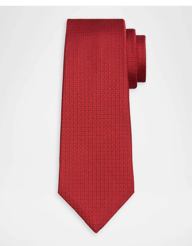 Micro-jacquard Silk Tie