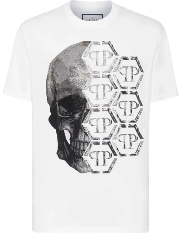 T-shirt Round Neck Ss Skull