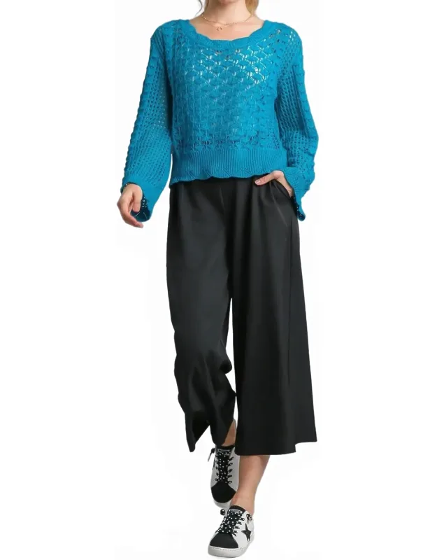 Crochet Light Weight Pullover Top