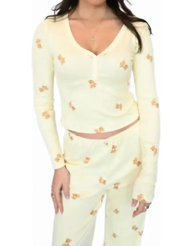 Dreams Lounge Henley Top