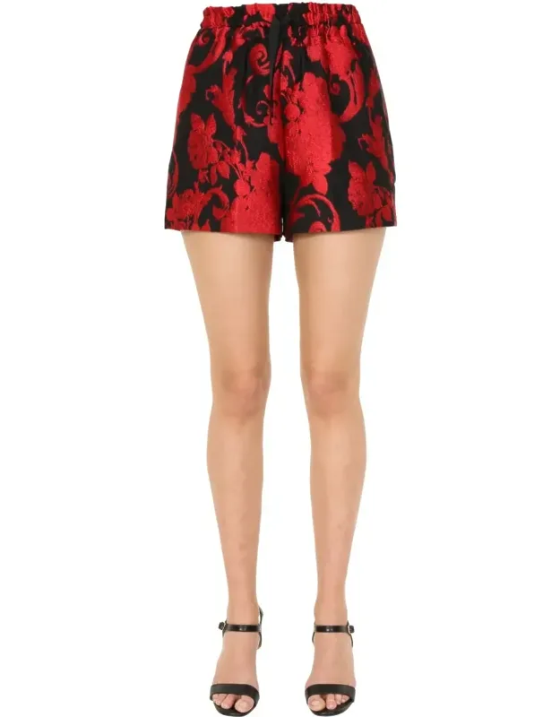 "shorts With Elasticated Drawstring Waist And Luxurious Fabric Blend"