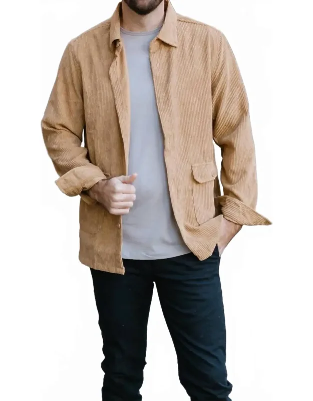 Corduroy Shirt Jacket