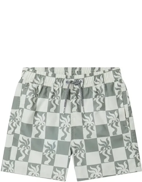 Clara Palm Swim Shorts