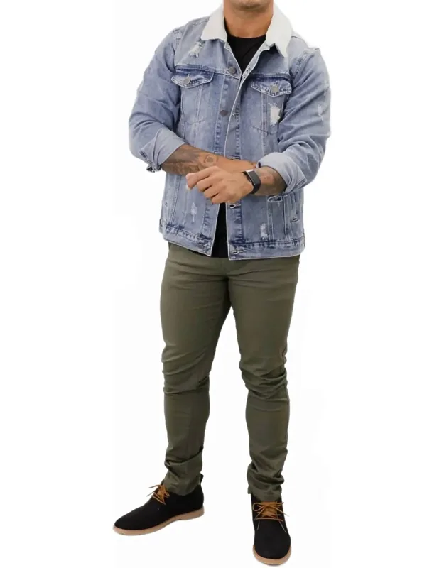 Sherpa Collar Jacket