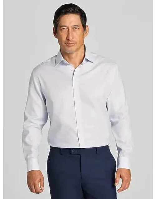 Classic Fit Mini Check Dress Shirt