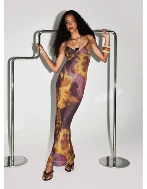 Saphrona V Neck Maxi Dress