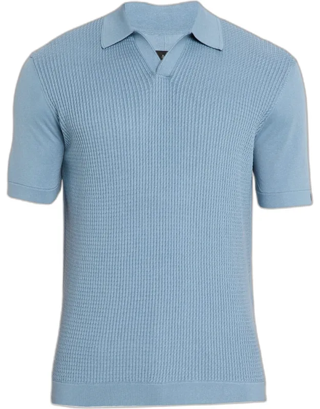Saxon Silk-cotton Polo Shirt