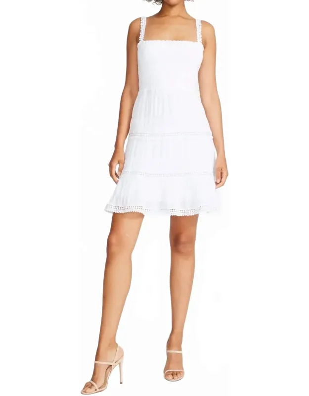 Happy Tiers Mini Dress
