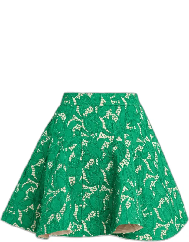 Guipure Lace Circle Skirt