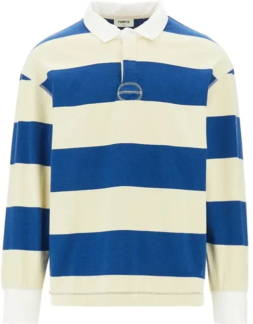 Striped Jersey Polo Shirt