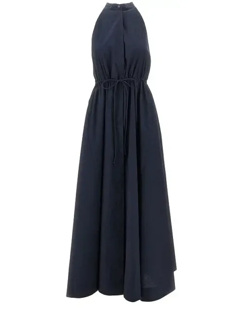 Cotton Poplin Long Dress