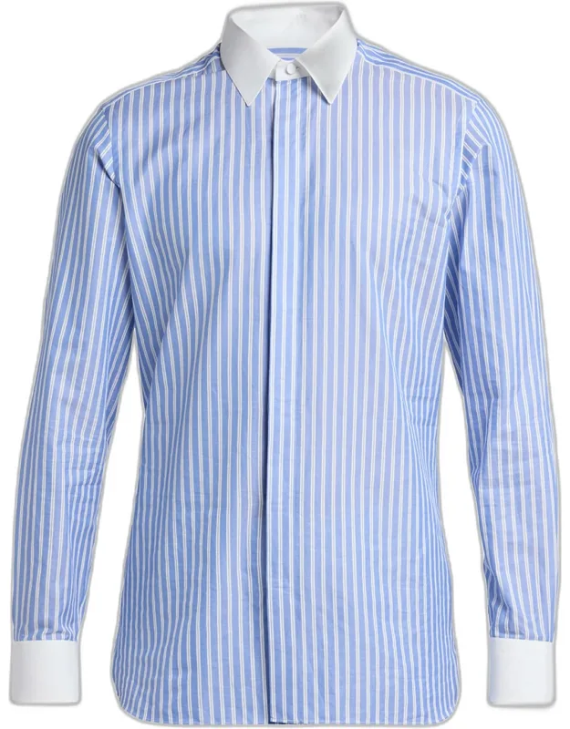 Wide Stripe Classic-fit Shirt