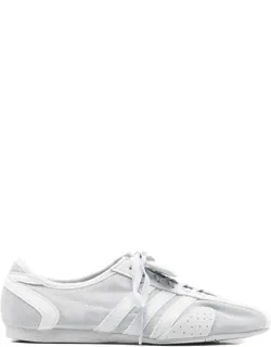 Metallic Lace-up Sneakers