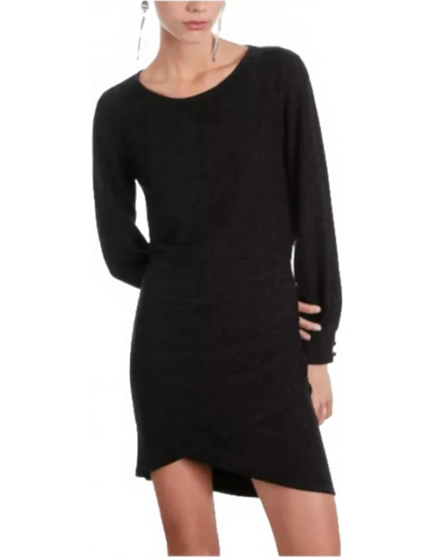 Asymmetrical Shimmer Dress