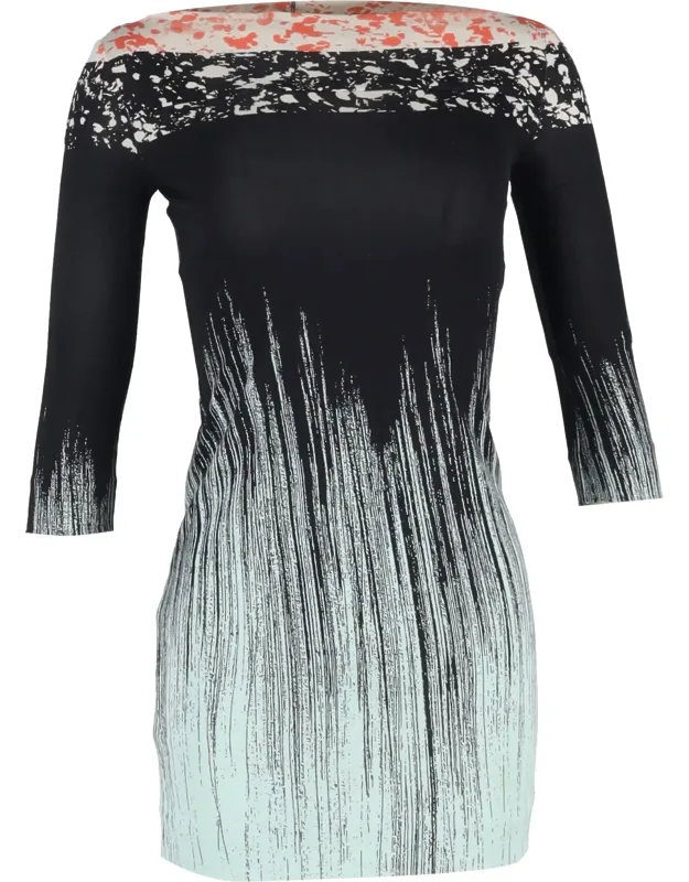 Ruri Rockscape Printed Dress