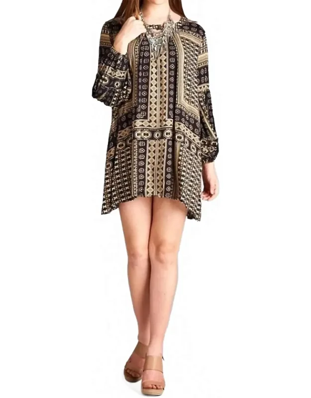 Keyhole Mini Dress