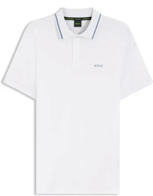 Polo Shirt In Interlock Cotton