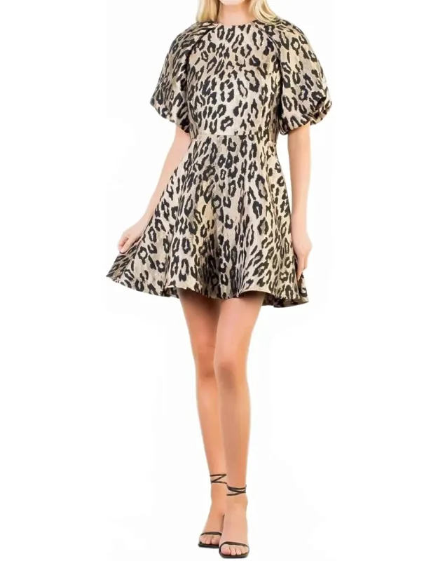 Backstage Bow Mini Dress