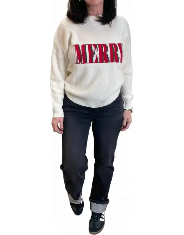 Merry Crewneck Sweater