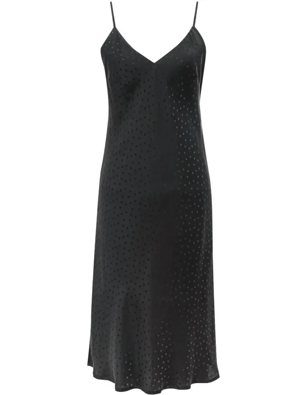 Jacquard Slip Dress