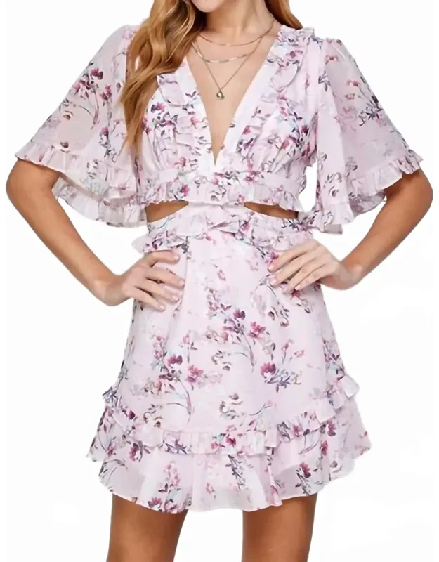 Floral Ruffle Dress