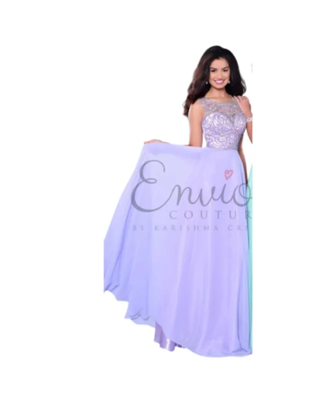 Chiffon Sleeveless Prom Dress