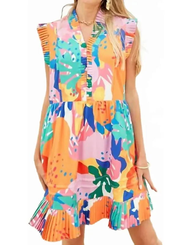 Fantasia Print Dress