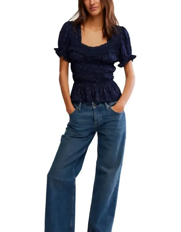 Adore You Short Sleeve Blouse