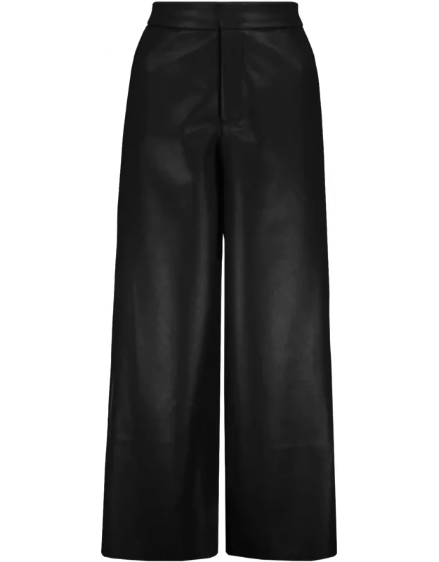 Faux Leather Pants