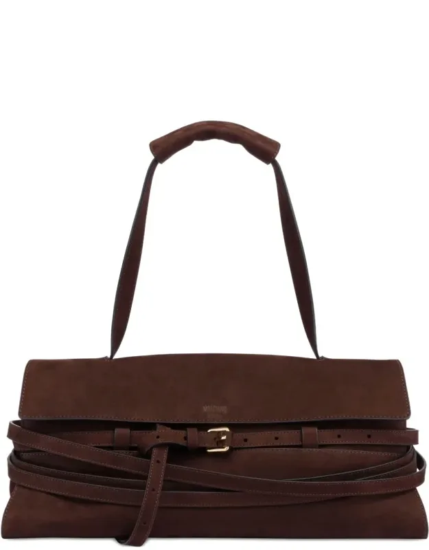 Elongated Rectangular Bag In Silk