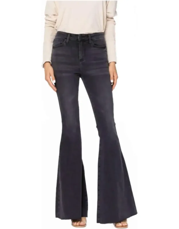 High Rise Super Flare Jeans